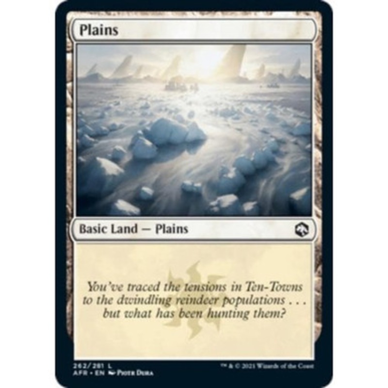 Plains (#262) (foil) | Adventures in the Forgotten Realms