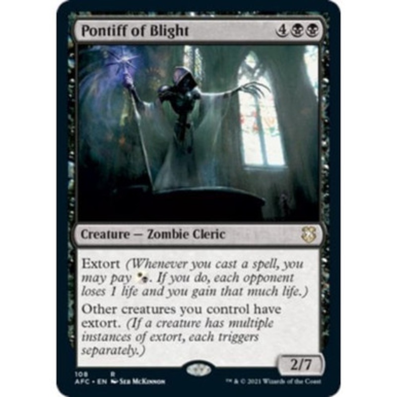 Pontiff of Blight | Adventures in the Forgotten Realms Commander
