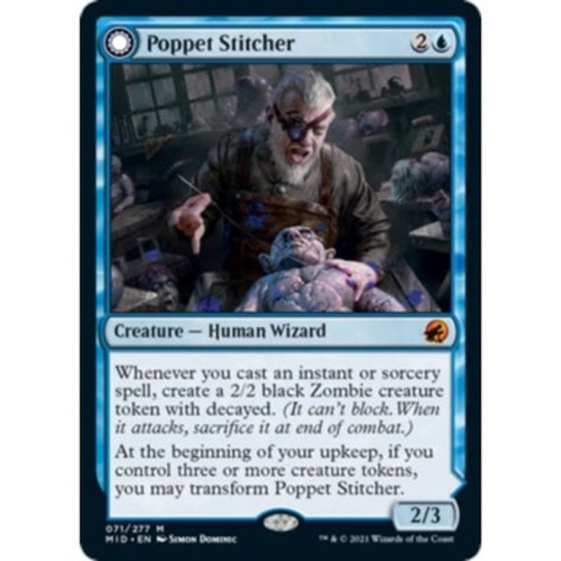 Poppet Stitcher // Poppet Factory (foil) | Innistrad: Midnight Hunt