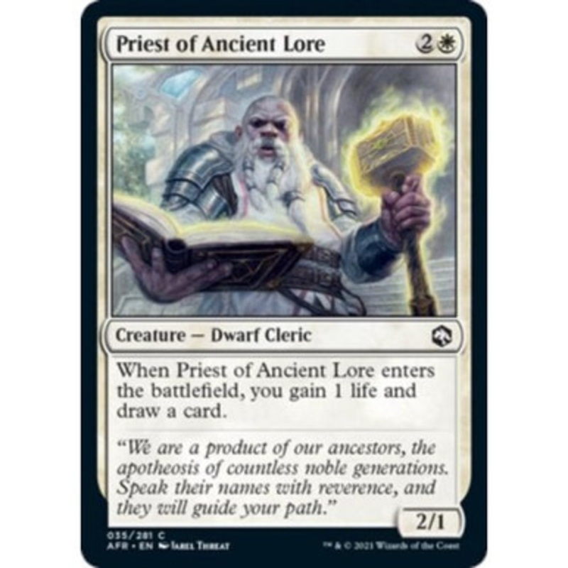 Priest of Ancient Lore | Adventures in the Forgotten Realms