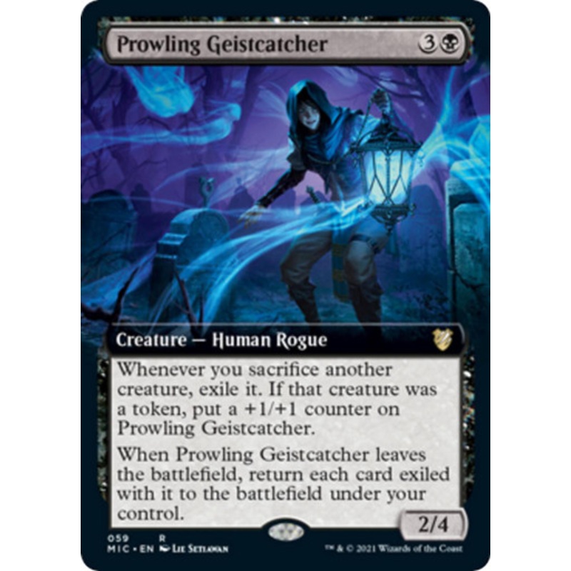 Prowling Geistcatcher (Extended Art) | Innistrad: Midnight Hunt Commander