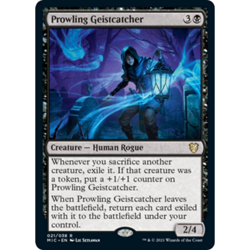 Prowling Geistcatcher | Innistrad: Midnight Hunt Commander