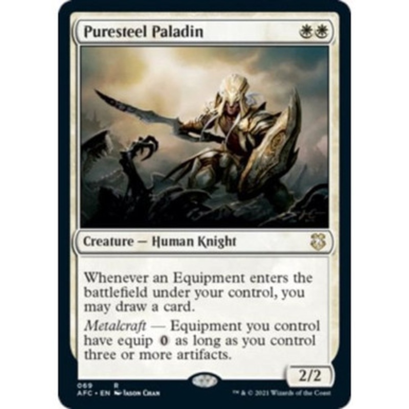 Puresteel Paladin | Adventures in the Forgotten Realms Commander