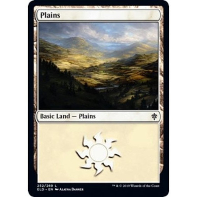 Plains (#252) | Throne of Eldraine