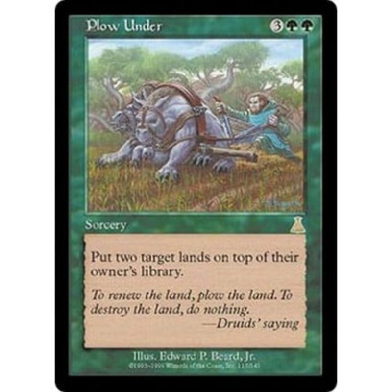 Plow Under
