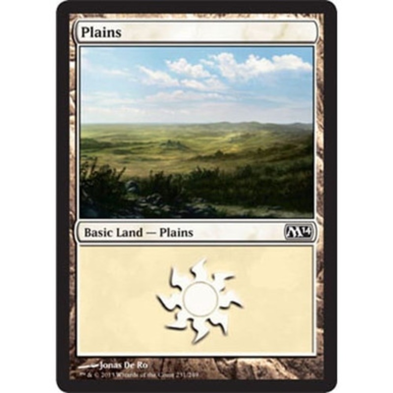 Plains (#231) (foil) | Magic 2014 Core Set
