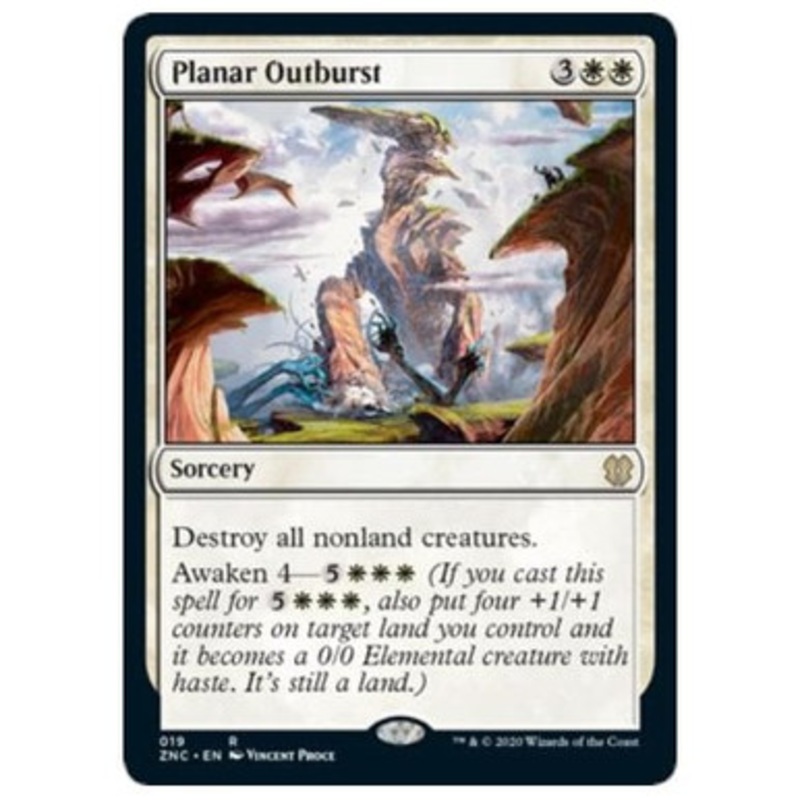 Planar Outburst | Zendikar Rising Commander