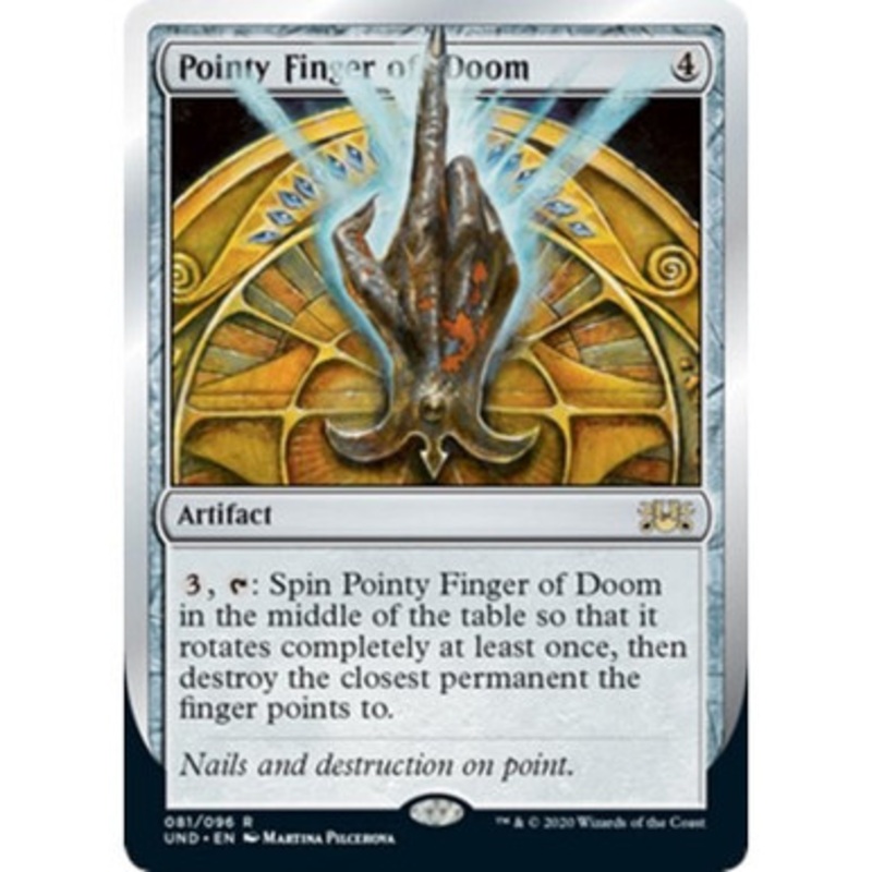 Pointy Finger of Doom | Unsanctioned