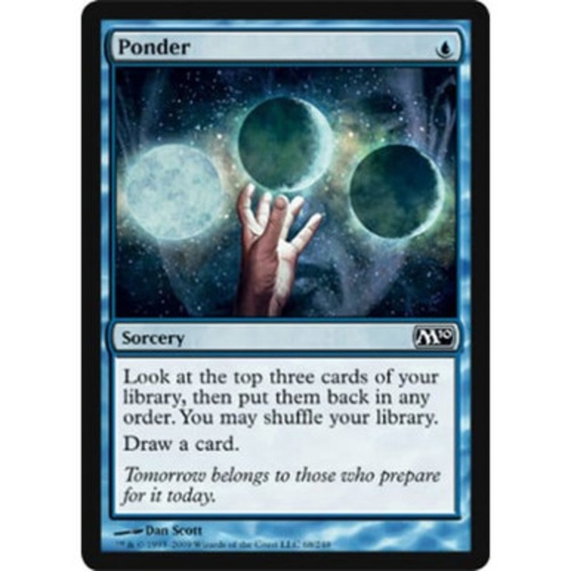 Ponder (foil) | Magic 2010 Core Set