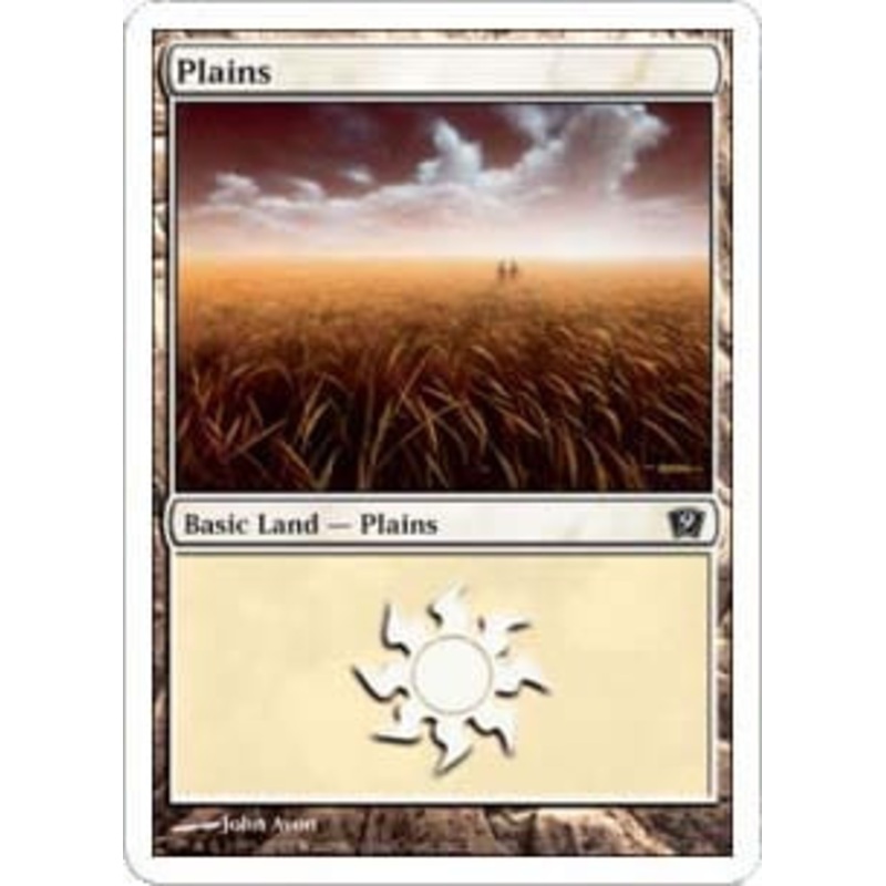 Plains (#331) (foil) | 9th Edition