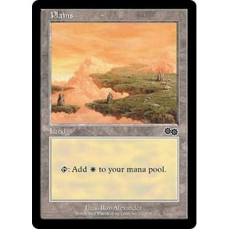 Plains (#332) | Urza's Saga