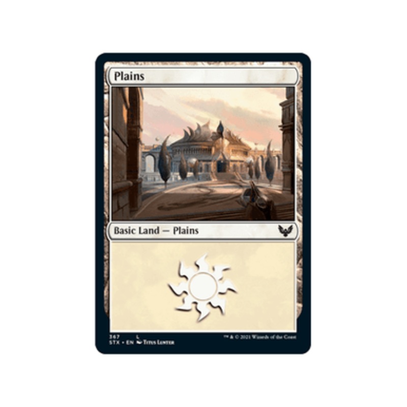 Plains (#367) (foil) | Strixhaven: School of Mages