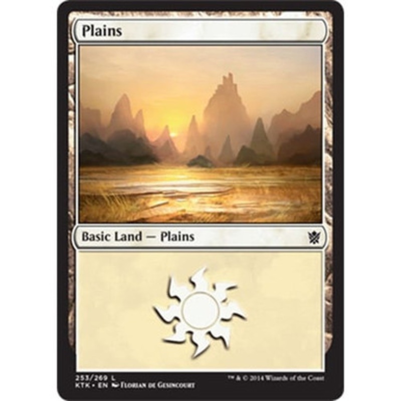 Plains (#253) (foil) | Khans of Tarkir