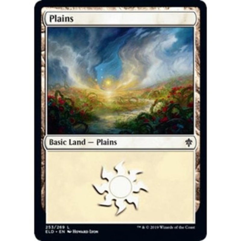 Plains (#253) | Throne of Eldraine