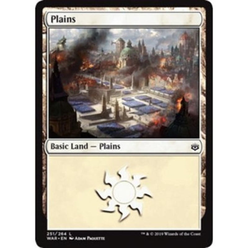 Plains (#251) (foil) | War of the Spark