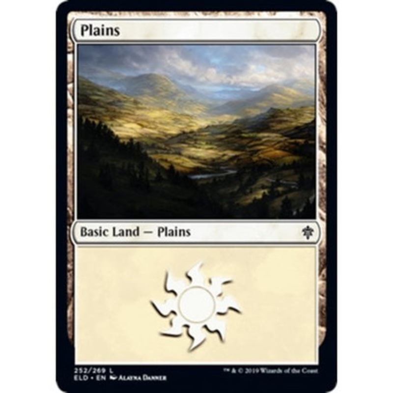 Plains (#252) (foil) | Throne of Eldraine