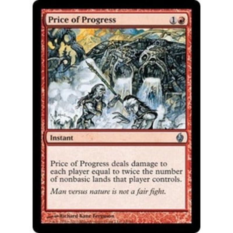 Price of Progress (foil) | Premium Deck Series: Fire & Lightning