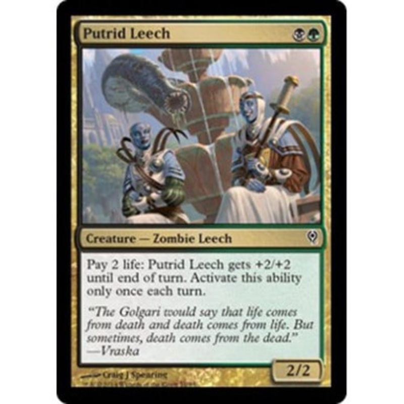Putrid Leech | Duel Decks: Jace vs. Vraska