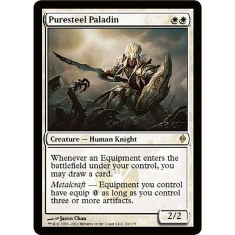 Puresteel Paladin (foil) | New Phyrexia