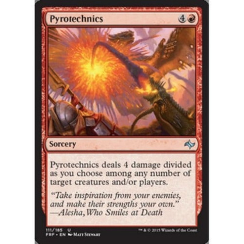 Pyrotechnics (foil) | Fate Reforged