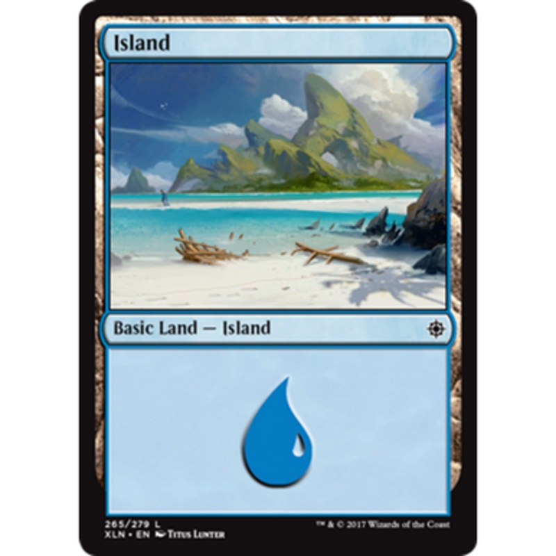 Island (#265) (foil) | Ixalan