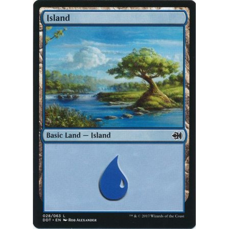 Island (#28) | Duel Decks: Merfolk vs. Goblins