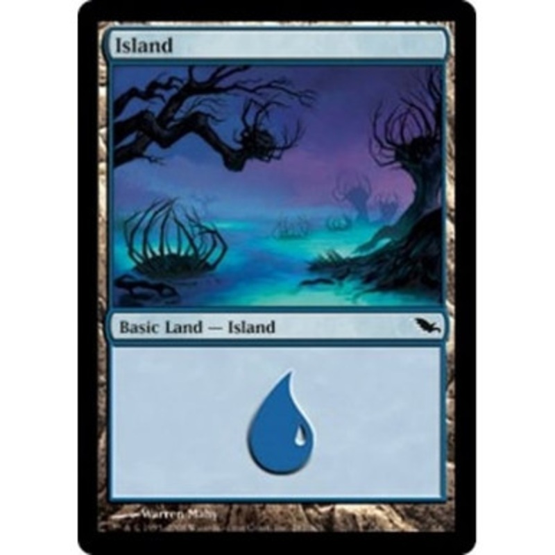 Island (#287) (foil) | Shadowmoor