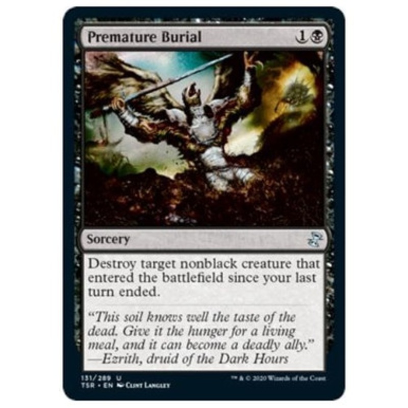 Premature Burial (foil) | Time Spiral Remastered