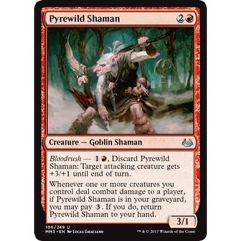 Pyrewild Shaman (foil) | Modern Masters 2017 Edition