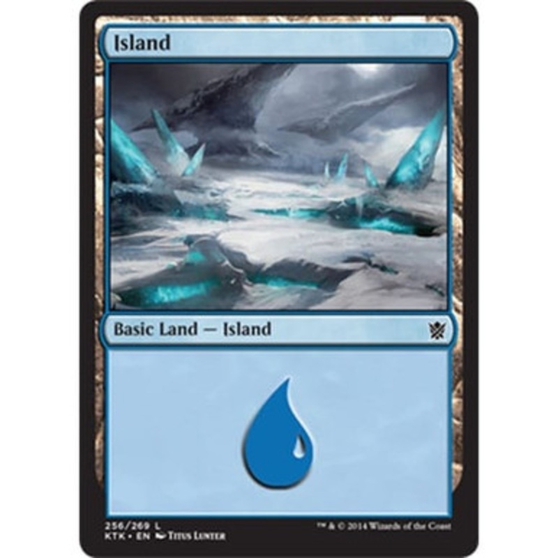 Island (#256) (foil) | Khans of Tarkir