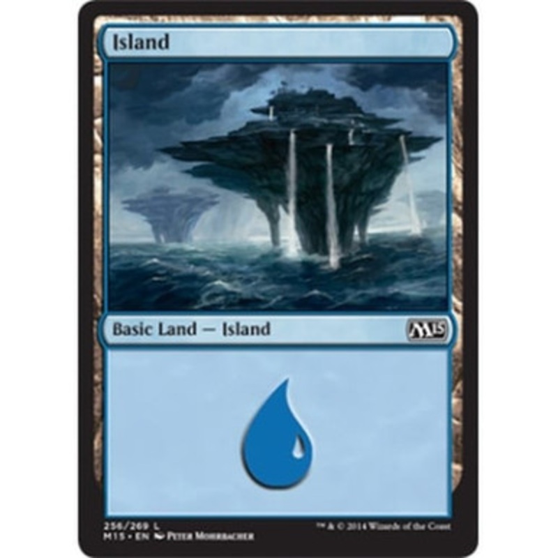Island (#256) (foil) | Magic 2015 Core Set