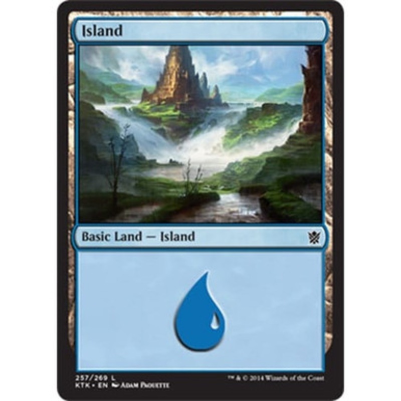 Island (#257) | Khans of Tarkir