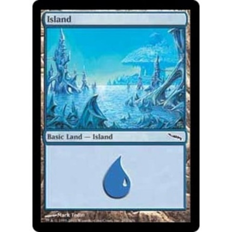 Island (#291) (foil) | Mirrodin
