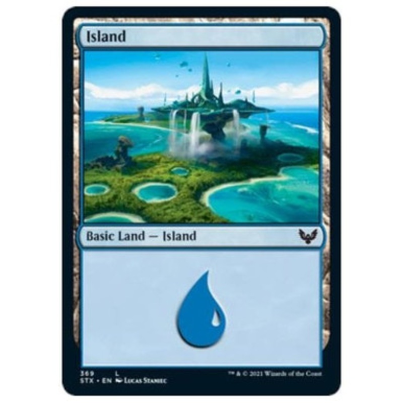 Island (#369) | Strixhaven: School of Mages