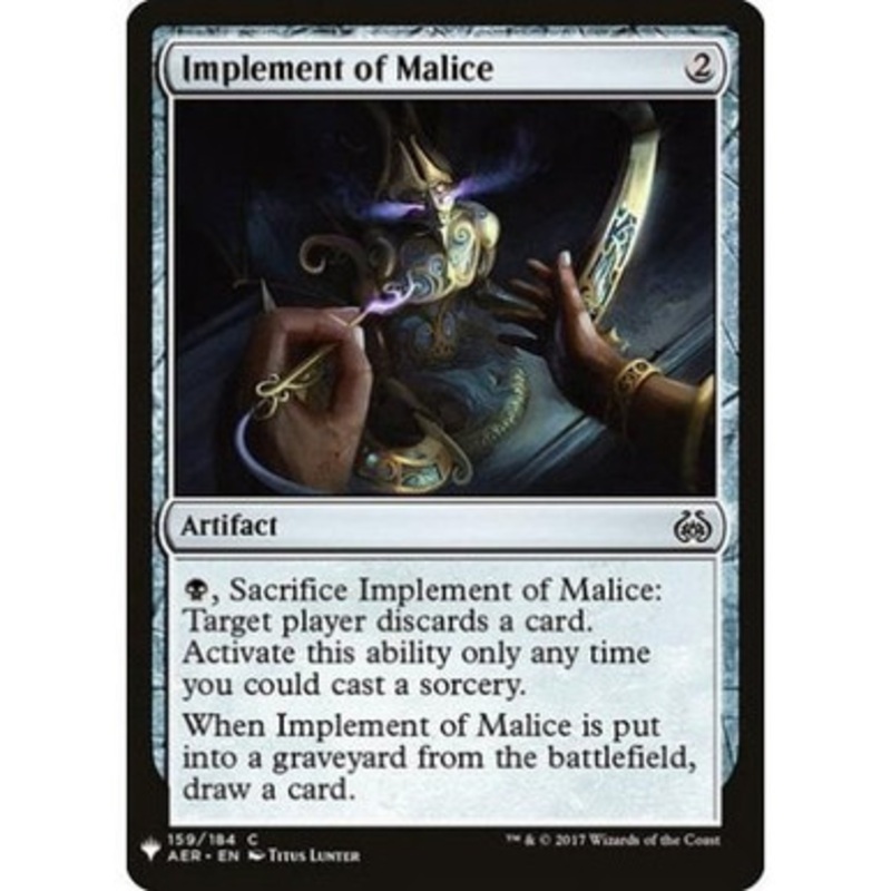Implement of Malice