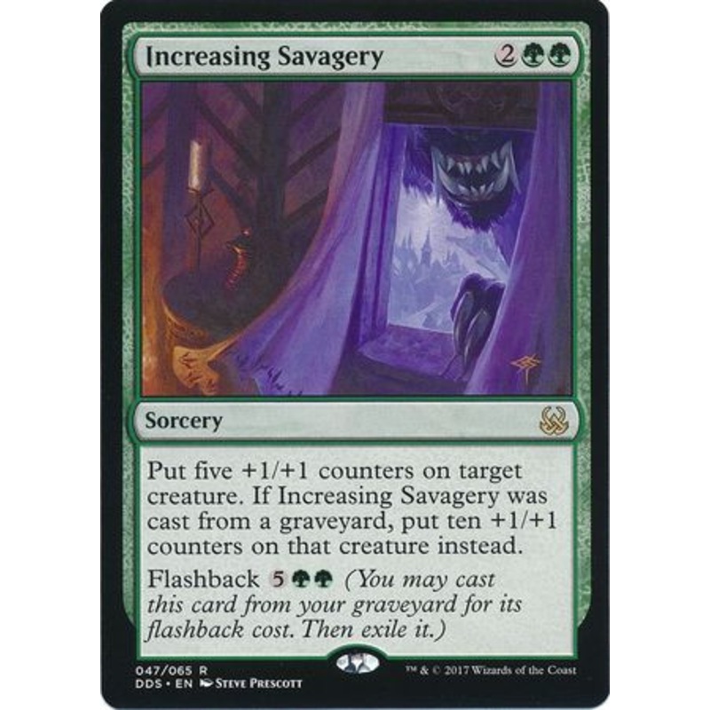 Increasing Savagery | Duel Decks: Mind vs. Might