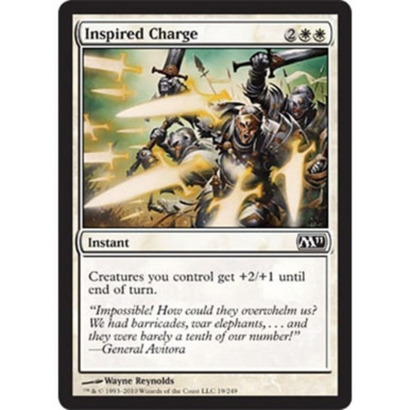 Inspired Charge | Magic 2011 Core Set