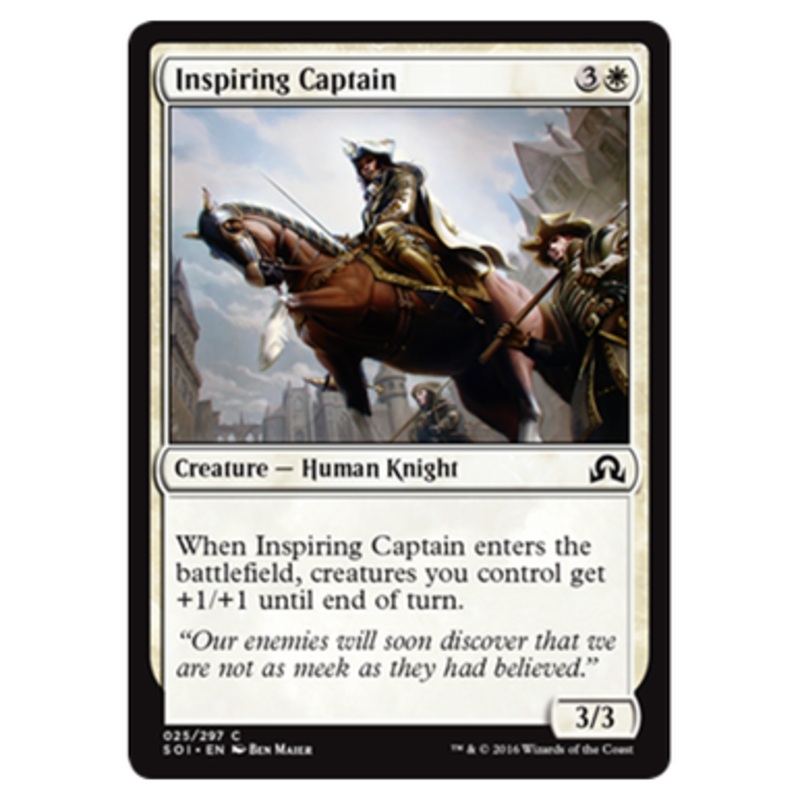 Inspiring Captain (foil) | Shadows over Innistrad