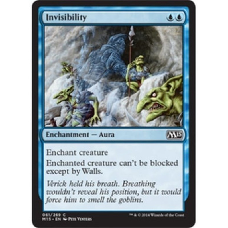 Invisibility (foil) | Magic 2015 Core Set