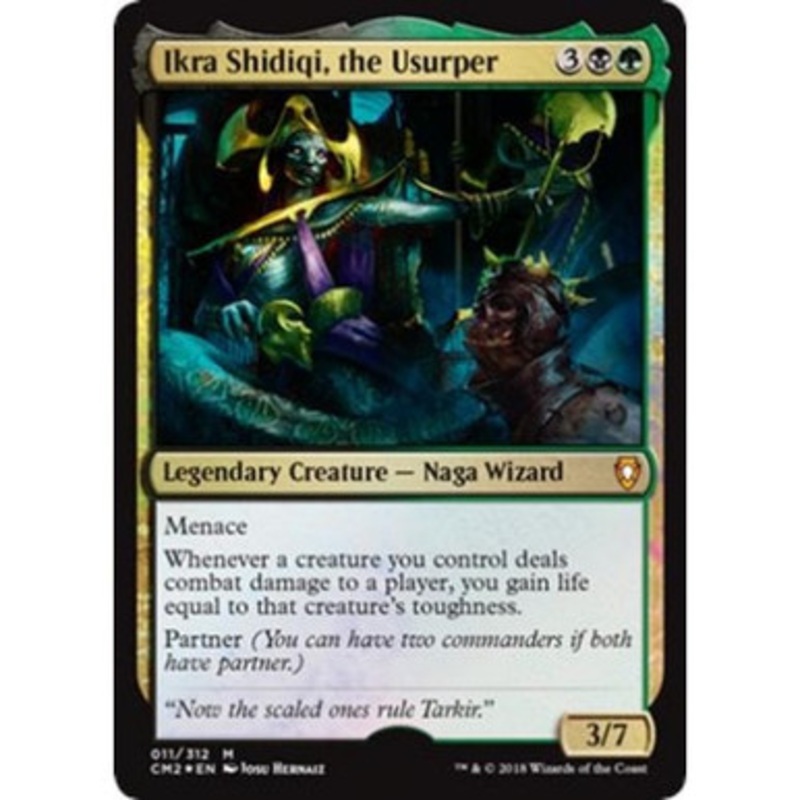 Ikra Shidiqi, the Usurper (foil) | Commander Anthology Volume II