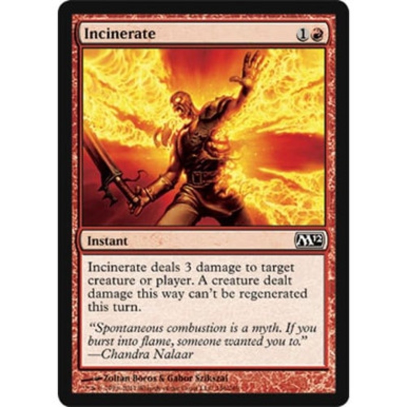 Incinerate | Magic 2012 Core Set