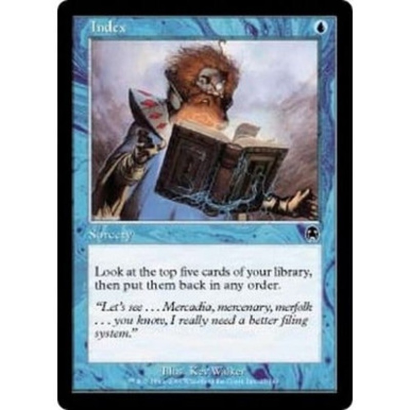 Index (foil) | Apocalypse