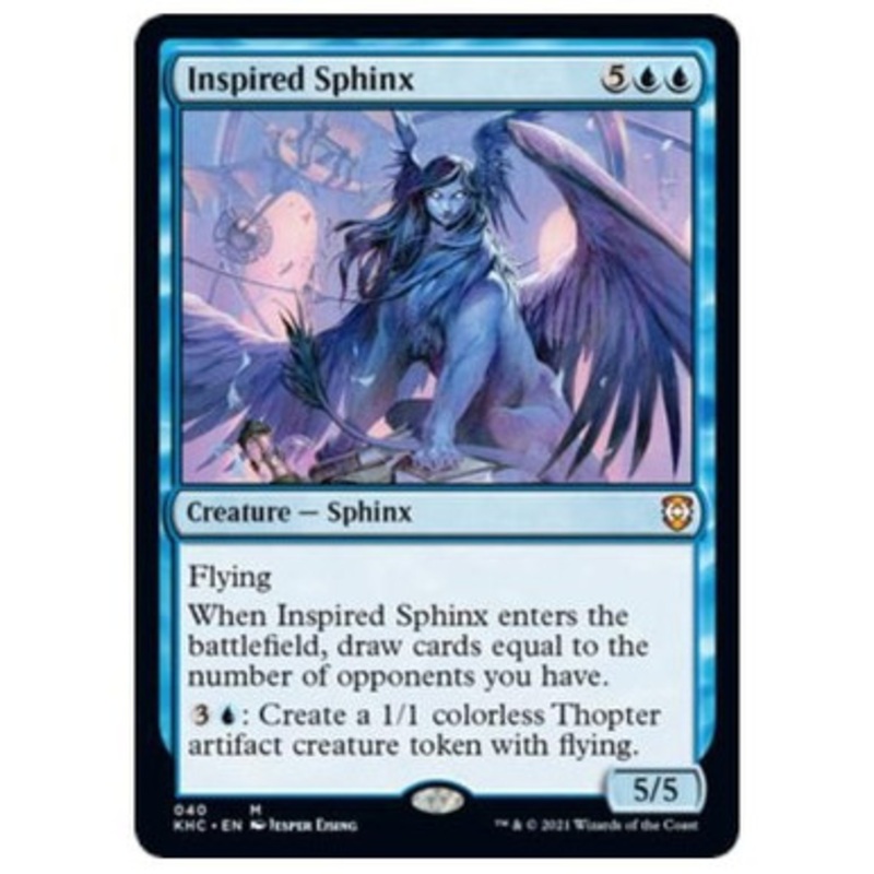 Inspired Sphinx | Kaldheim Commander