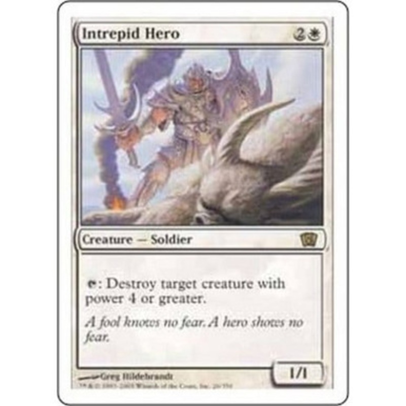 Intrepid Hero (foil) | 8th Edition