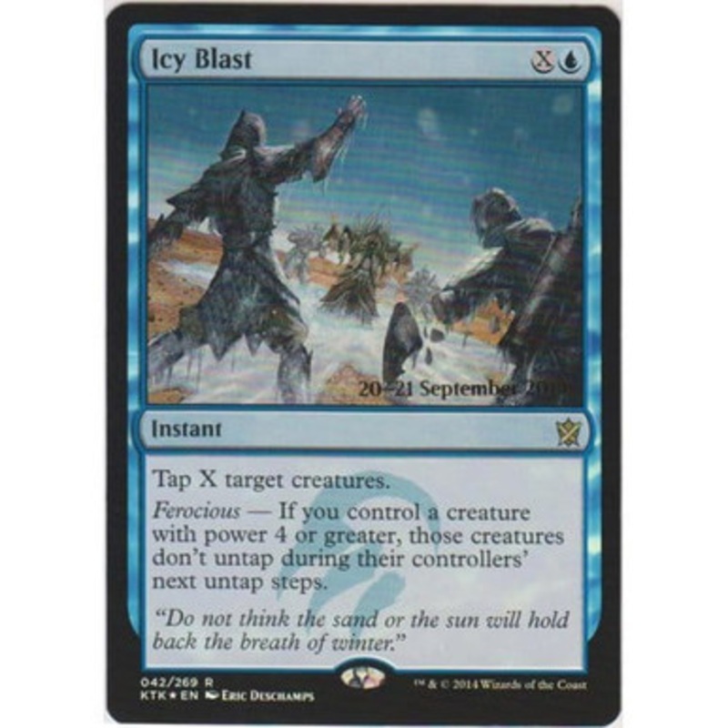 Icy Blast (Khans of Tarkir Prerelease foil) | Promotional Cards