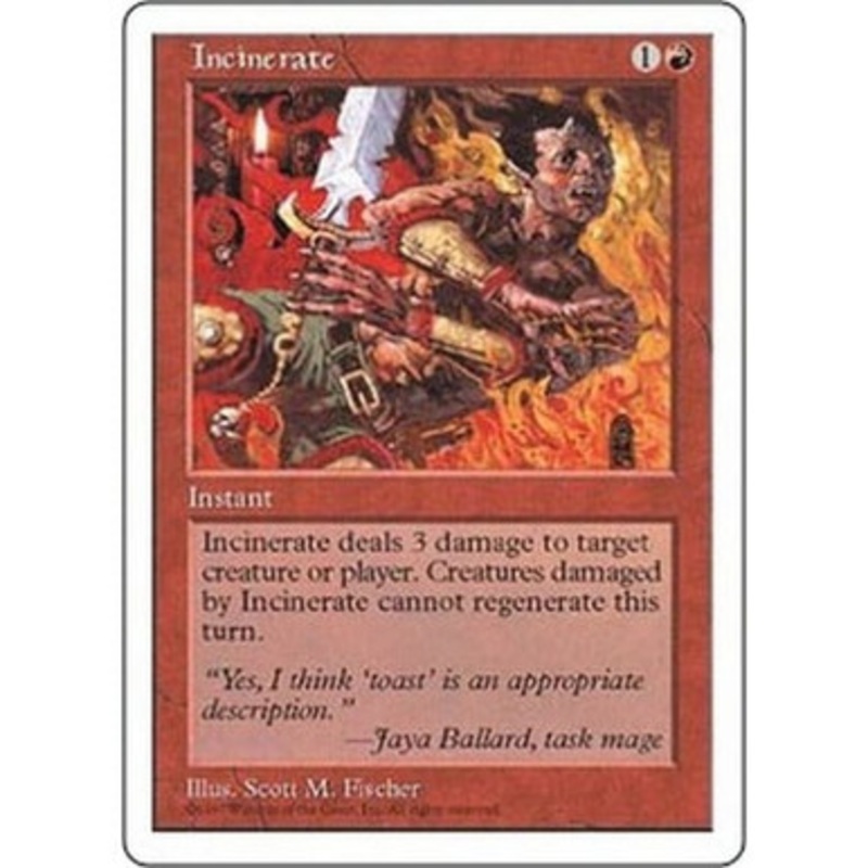 Incinerate | 5th Edition