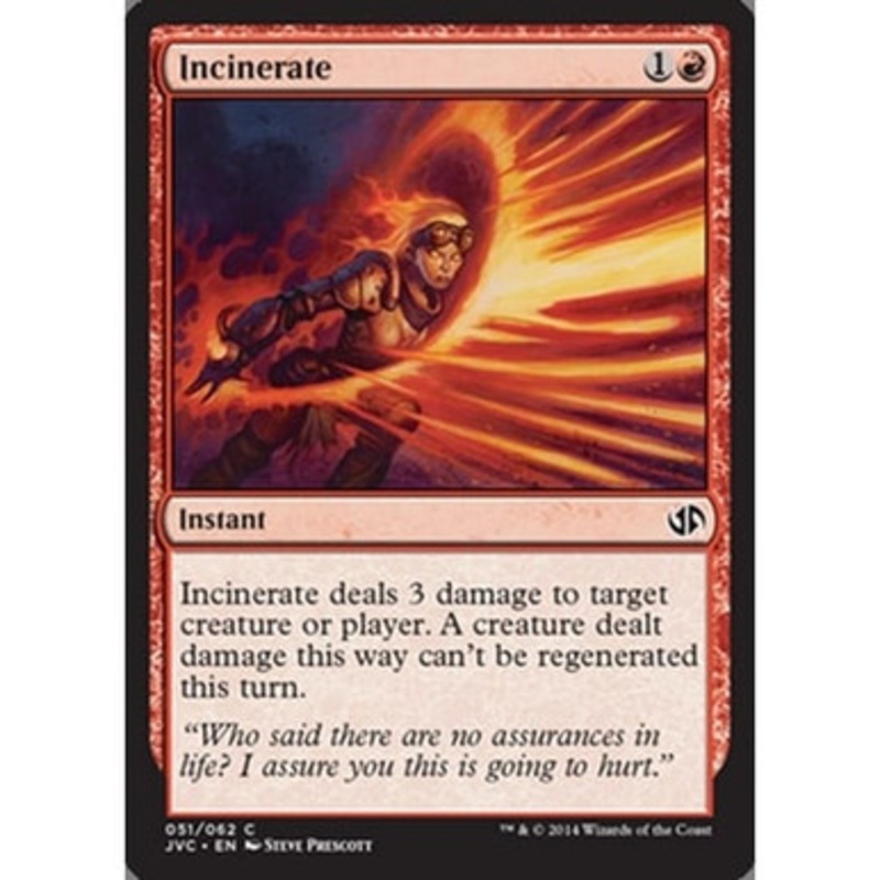 Incinerate | Duel Decks Anthology