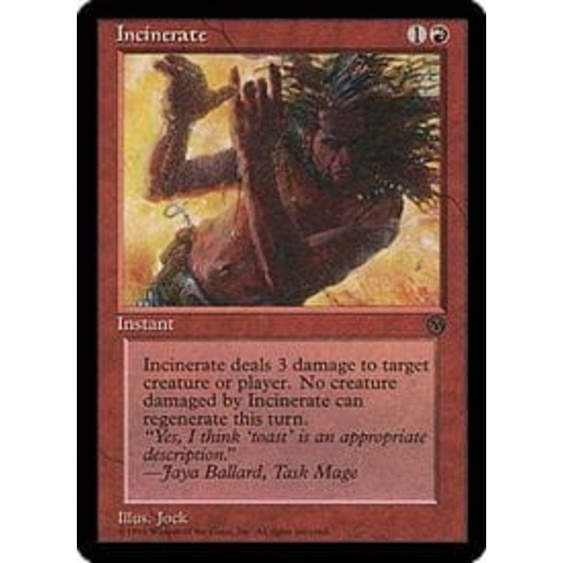 Incinerate (Legends Membership) | Promotional Cards