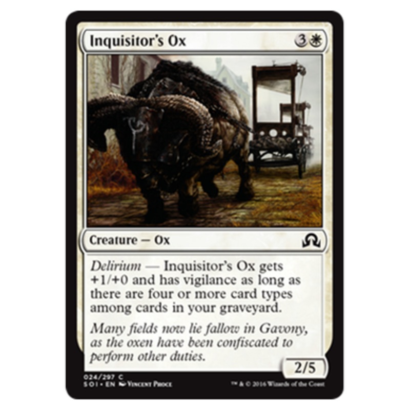 Inquisitor's Ox | Shadows over Innistrad