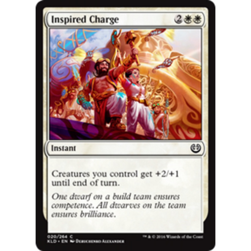 Inspired Charge | Kaladesh